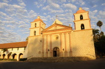 Morning light on Mission Santa BarbaraSanta Barbara American Destination Destinations North America Northern United States of America Religion Religious The Golden State