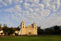 Morning light on Mission Santa BarbaraSanta Barbara American Destination Destinations North America Northern United States of America Religion Religious The Golden State