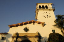 Courthouse & tower.Santa Barbara American Destination Destinations North America Northern United States of America The Golden State