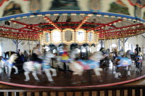 Looff Carousel  Santa Monica PierSanta Monica American Destination Destinations North America Northern United States of America Holidaymakers LA The Golden State Tourism Tourist