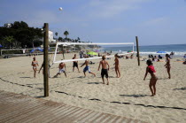 Volleyball on the beach  Laguna BeachSouth Beaches American Destination Destinations North America Northern Resort Sand Sandy Seaside Shore Southern Tourism United States of America Sand Sandy Beach...