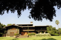 The Gamble House exterior  Pasadena. Designed by Greene and Green in 1908Valley & Pasadena American Destination Destinations North America Northern United States of America LA The Golden State