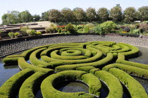 Azalea maze  central garden  Getty CentreWest American Center Destination Destinations North America Northern United States of America Gardens Plants The Golden State