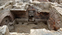 Excavated ruins of building near Galeriestrasse.Destination Destinations Deutschland European Sachsen Western Europe Saxony History