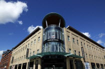 Entrance to the House of Fraser department store on the corner of Victoria Street and Chichester St. Part of the redeveloped Victoria Square Shopping centre.Beal Feirste Eire European Irish Northern...