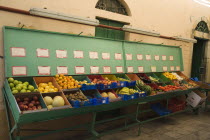 Yialos.  Fruit and vegetable street stall.AegeanGreek IslandsSimicoast coastalseaSummerpackageholidayresortvacationtripdestinationDestinations ElladaEuropeanSouthern EuropeDestination...