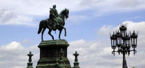 Theaterplatz  Statue of King John by Johannes Schilling in front of the Semper opera House.Destination Destinations Deutschland European History Holidaymakers Sachsen Tourism Tourist Western Europe S...