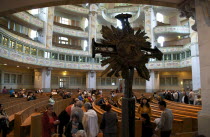 Nuemarkt  Dresdner Frauenkirche church of Our Lady. Original Cross from the top of the church. Lutheran Church bombed in 1945 and rebuilt using original and new stones. Re-opened in 2005Destination D...