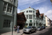 England, East Sussex, Brighton, Ship Street, Hotel du Vin.