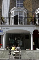 England, East Sussex, Brighton, New Road Pedestrain area, Oki nami Japanese Restaurant.