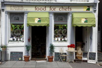 England, East Sussex, Brighton, Church Street, Food for Chefs shop.