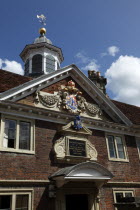 England, Wiltshire, Salisbury, High Street, Exterior of the College of Matrons 1682.