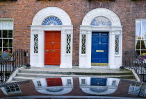 IRELAND, County Dublin, Dublin City, Georgian Doorways.