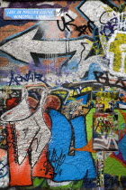 IRELAND, County Dublin, Dublin City, Windmill Lane, Graffiti, the studio in this street was used by U2 among others, fans adorn the walls with messages an tributes. 