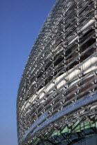 Ireland, County Dublin, Dublin City, Ballsbridge, Lansdowne Road, Aviva 50000 capacity all seater Football Stadium designed by Populus and Scott Tallon Walker. A concrete and steel structure with poly...