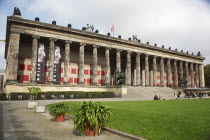 Germany, Berlin, Altes Museum exterior.