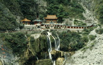 Taiwan, Taroko Gorge, Shrine of Eternal Spring.