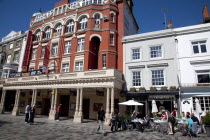 England, East Sussex, Brighton, Exterior of the Theatre Royal in New Road.