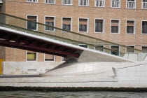 Italy, Veneto, Venice, Ponte di Calatrava Bridge, Fourth bridge across the Grand Canal opened in September 2008 linking the train station and Piazzale by Spanish architect Santiago Calatrava.