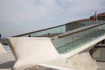 Italy, Veneto, Venice, Ponte di Calatrava Bridge, Fourth bridge across the Grand Canal opened in September 2008 linking the train station and Piazzale by Spanish architect Santiago Calatrava.