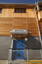 England, West, Sussex, Shoreham-by-Sea, Kingston Beach, Newly constructed  lifeboat house opposite the harbour entrance.