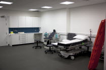 Ireland, County Dublin, Dublin City, Ballsbridge, Lansdowne Road, Aviva Football stadium, Medical room and facilities.