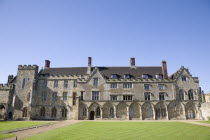 England, East Sussex, Battle, Abbots Great Hall and Library next to the Abbey.