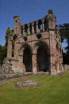 Scotland, Borders, Dryburg, Abbey ruins dating from the 12th century ad.