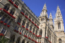 Austria, Vienna, The Rathaus.