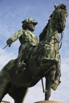 Austria, Vienna, Statue of Archduke Albert, Duke of Teschen.