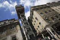 Portugal, Lisbon, Elevador de Santa Justa.