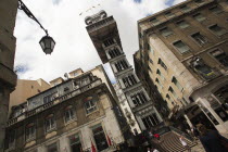 Portugal, Lisbon, Elevador de Santa Justa.