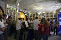 Portugal, Lisbon, Pasteis de Belem Cafe interior.