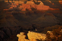 USA, Arizona, Grand Canyon, South Rim view from Yavapai Point.