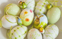 Festivals, Religious, Christian, Easter, decorated eggs.