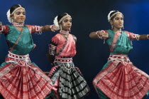 India, Dance, the Gotipuas from Orissa, interpret the traditional Gotipuan dance in which young boys danced dressed as females.