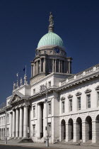 Ireland, County Dublin, Dublin City, the Custom House, general view of the faade.