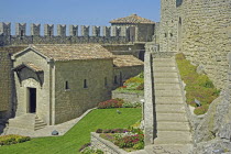 Republic of San Marino, La Rocca O Guaita, or First Tower, in San Marino City.