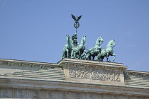 Germany, Berlin, Mitte, Brandenburg Gate in Pariser Platz.