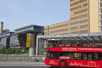 Germany, Berlin, Mitte, Potsdamer Platz, Modern office buildings.