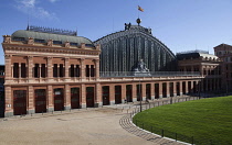 Spain, Madrid, Atocha Railway Station.