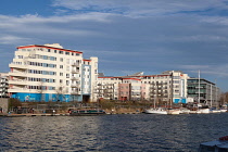 England, Bristol, New apartments on the Harbourside.