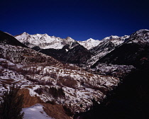 Spain, South Pyrenees, Coto Nacional del Anayet above Vill Formigal. National Park.