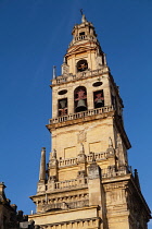 Spain, Andalucia, Cordoba, The Torre del Alminar of the Mezquita Cathedral.