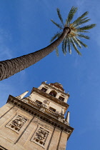 Spain, Andalucia, Cordoba, The Torre del Alminar of the Mezquita Cathedral.