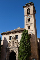 Spain, Andalucia, Granada, Iglesia de Santa Ana.