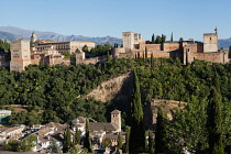 Spain, Andalucia, Granada, The Alhambra.