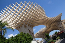 Spain, Andalucia, Seville, Metropol Parasol known as Las Setas.