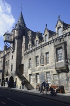 Scotland, Edinburgh, Cannongate Tollbooth.