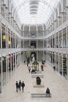 Scotland, Edinburgh, National Museum of Scotland, Grand Gallery, museum interior.